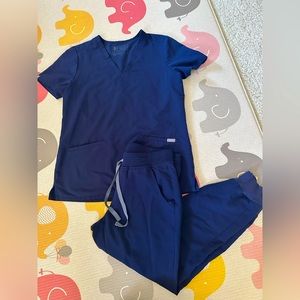 FIGS Women’s Scrub Set- NAVY, Small